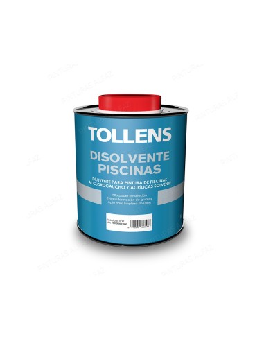 Disolvente Clorocaucho Piscinas Tollens 1 lts