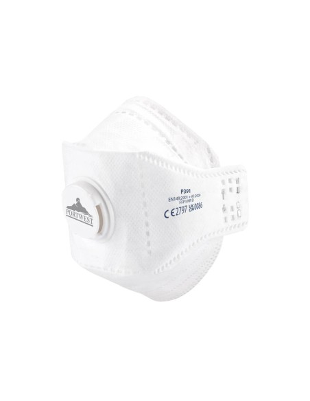 1 Mascarilla Autofiltrante Plegada FFP2 con válvula