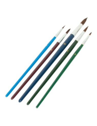 Kit Pincel Essential Nº 1 (5 pinceles - varios tamaños)
