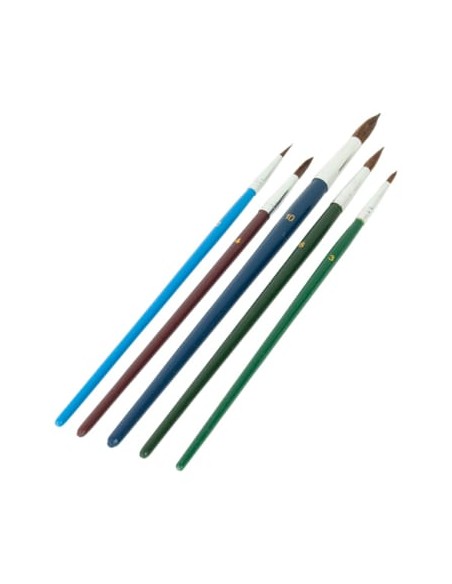 Kit Pincel Essential Nº 1 (5 pinceles - varios tamaños)