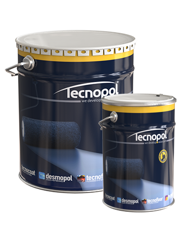 TECNOTOP 2CP Blanco Ral 9003 Resina de poliuretano 20 kg