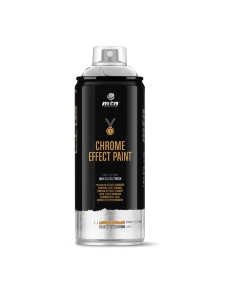 Spray Montana Pro Plata Cromado 400ml.
