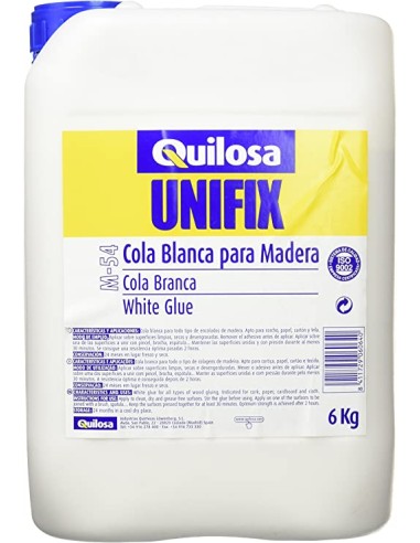 Cola Blanca Madera Unifix M-54 - Quilosa 6 kg