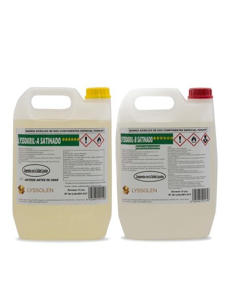 LYSSOLEN KIT PARQUET SATINADO A+B 5lT