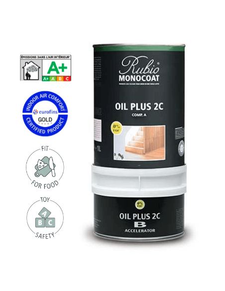 Rubio Monocoat Pure Oil Plus 2C Dark Oak 350 ml