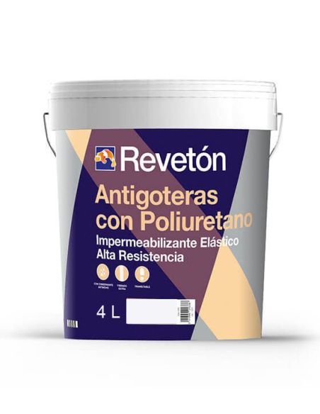Antigoteras con Poliuretano Blanco 4lts