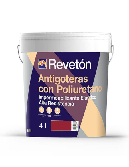 Antigoteras Poliuretano Reveton Teja 4 lts