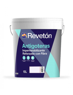 PINTURA ANTIGOTERAS CON FIBRA BALANCO 15 LT