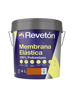 MEMBRANA ELASTICA 100% POLIURETANO TEJA 4 LT