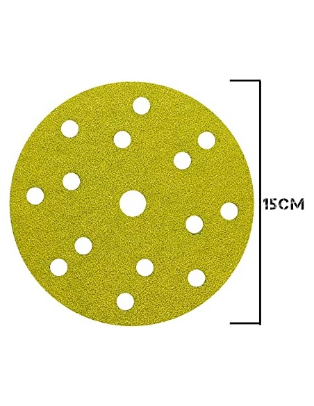 DISCO LIJA VELCRO P400 X 150MM