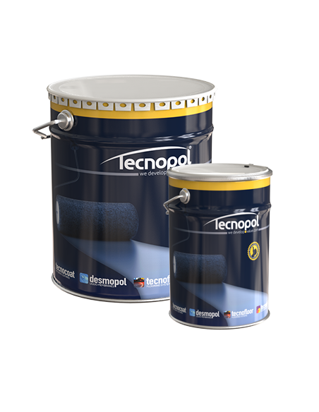 TECNOTOP 2CP Azul Ral 5012 Resina de poliuretano 5 kg