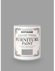 Pintura a la Tiza Chalky Finish Bruguer Gris Invernal 750 ml 2