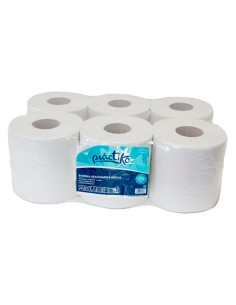 BOBINA CELULOSA SECA MANOS ( PACK 6 UNIDADES )