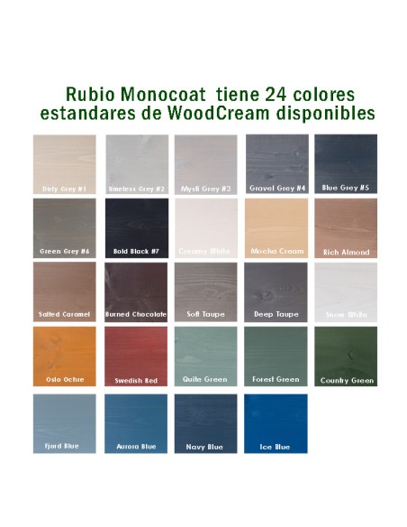WoodCream - Sweet Toffee 1 lts - R000394 - Rubio Monocoat
