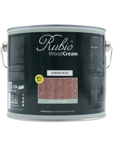 RUBIO MONOCOAT WOOD CREAM AURORA BLUE 2.5 LT