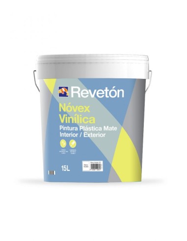 Revetón Pintura Nóvex Vinílica 15 lts