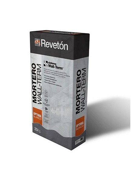 Mortero Wall-Term Óptima Blanco 25 kg