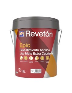 Pintura Acrilica Revetón Epic Blanco 15 lts