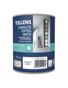 Esmalte Al Agua Blanco Extra Mate 250 ml