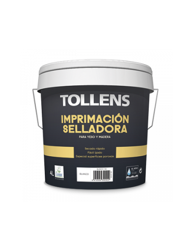 Imprimación Selladora al Agua Blanca Tollens 4 lts