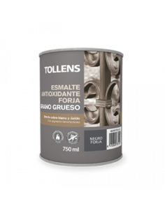 Esmalte Forja Grano Fino Maron Oxido 750 ML
