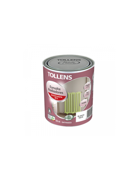 Esmalte Radiadores Satinado Blanco al Agua 750 Ml