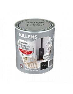 Esmalte chimeneas y Estufas Negro 750 ml