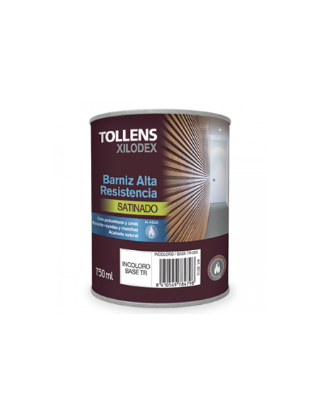 BARNIZ ALTA RESISTENCIA SATINADO AGUA 750 ML