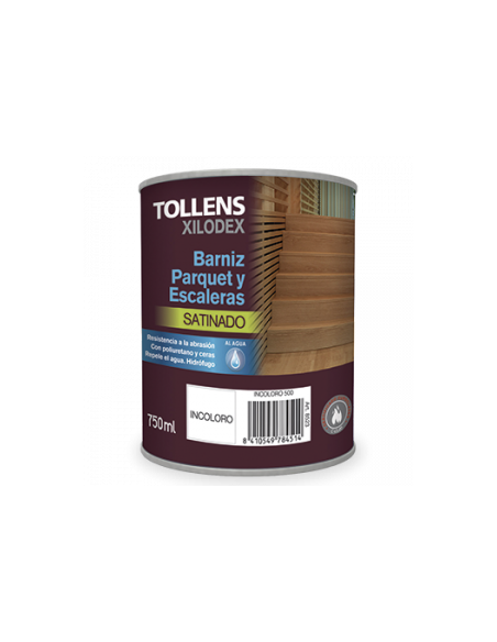 Barniz Parquet y Escaleras al Agua Satinado 750 ml